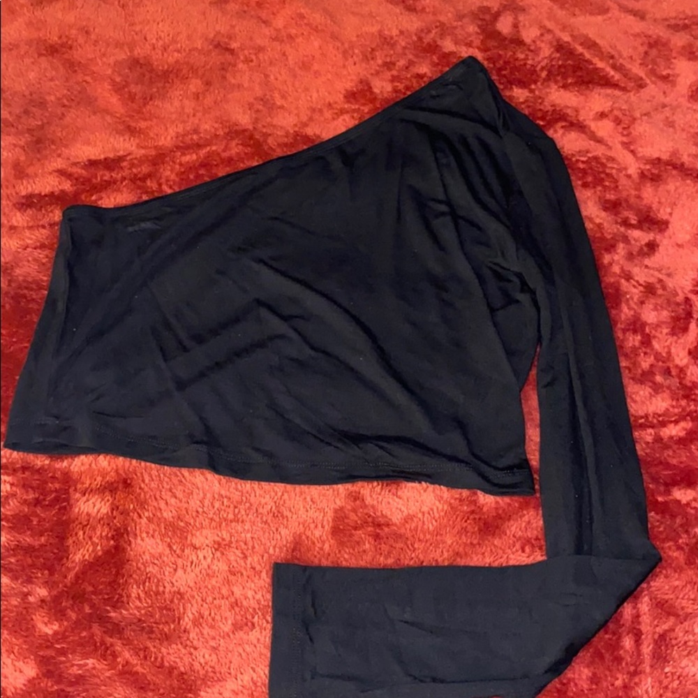 Black and out two piece outfit Never worn No tags